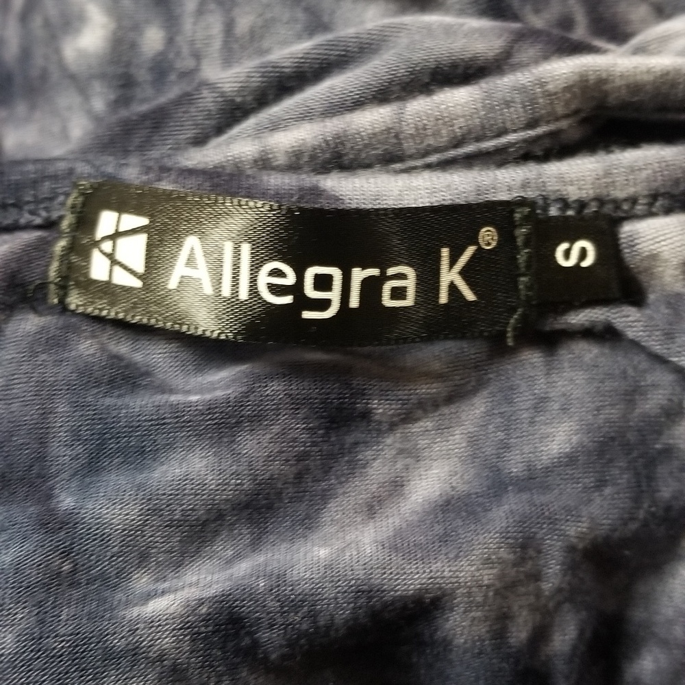 ❤Allegra K Long Sleeves Tie-Dye. - Picture 5 of 8